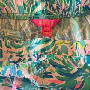 Lilly Pulitzer Colorful Tropical Print shorts